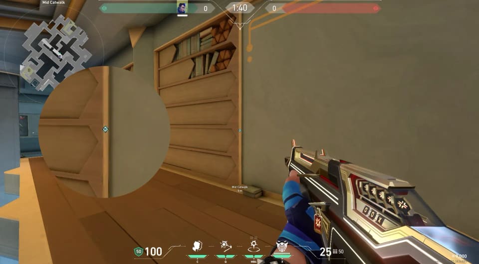 Mid Catwalk to Defender Spawn image 1