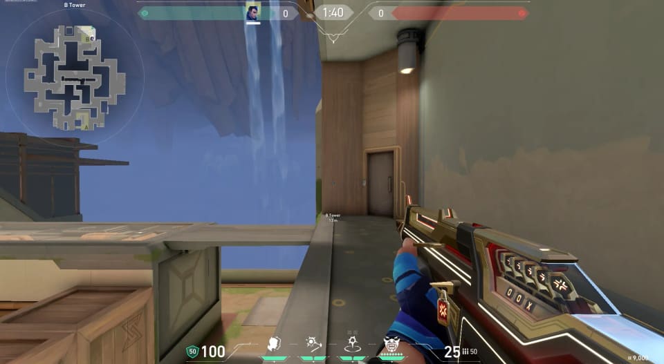 B Tower to Defender Spawn #2 image 1