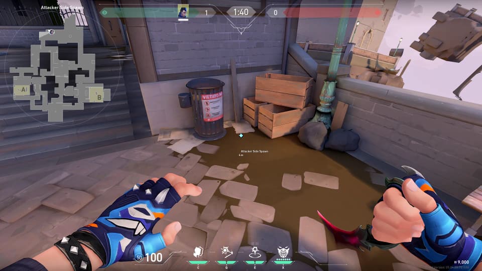 Attackers Spawn to B Main Flank TP image 1