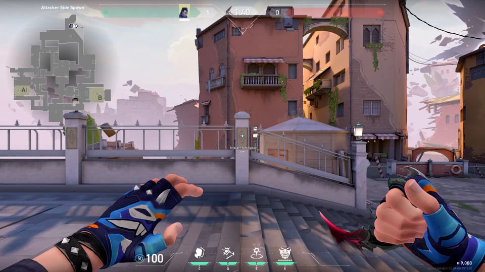 Attackers Spawn to A Main Flank TP image 1