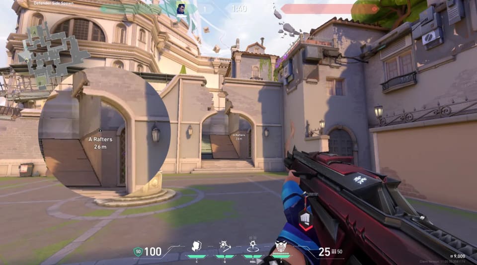 Defender Spawn to A Rafters  image 2