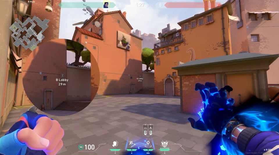 B Lobby to Attacker Spawn image 2