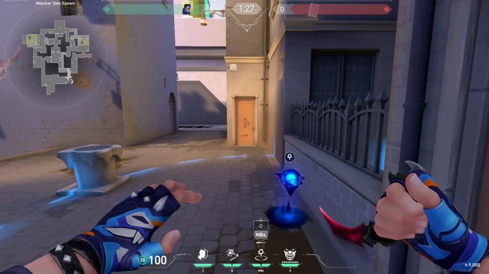 B Lobby to Attacker Spawn image 3