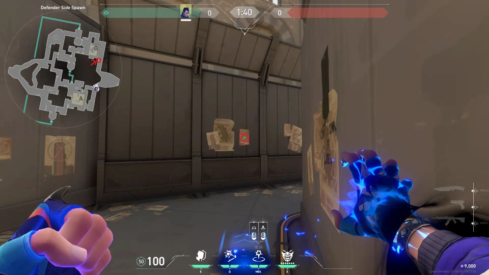 Rotation TP From Defender Side Spawn to B Hall image 1