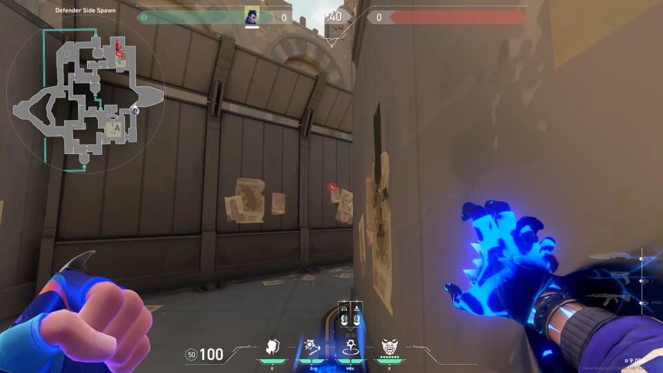 Rotation TP From Defender Side Spawn to B Site image 1