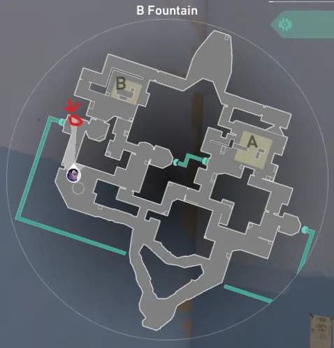 B Lobby to B Teleporter image 2