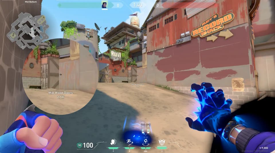 Mid Bottom to Defender Spawn image 2