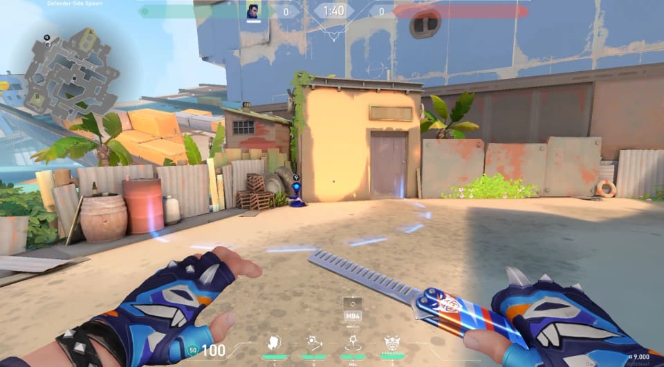 Mid Bottom to Defender Spawn image 4