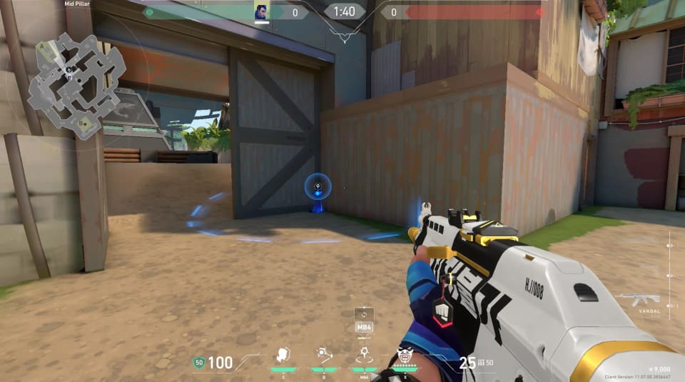 B Site to Mid Doors image 4