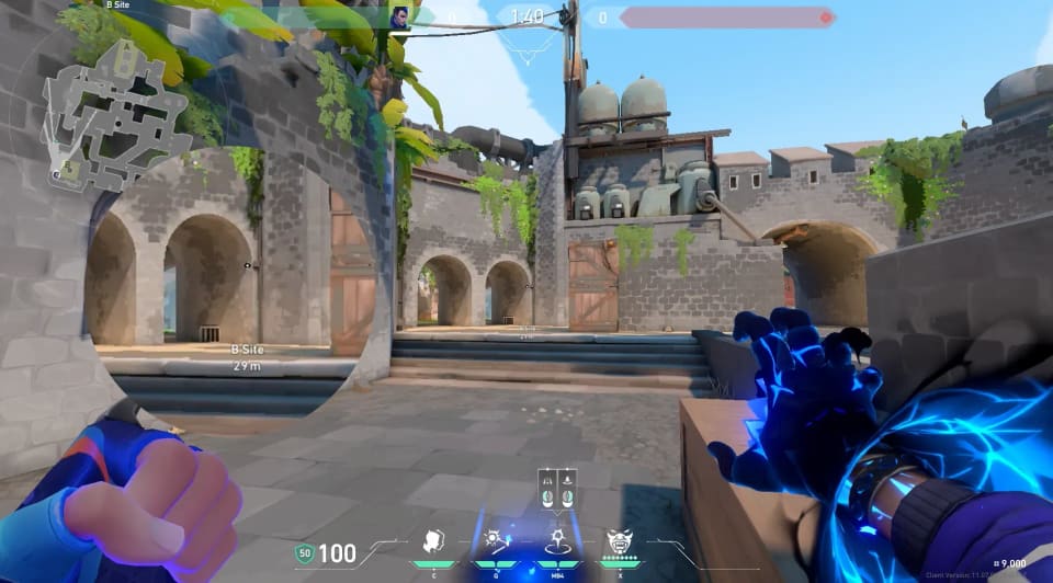 B Backsite to Defender Spawn image 2