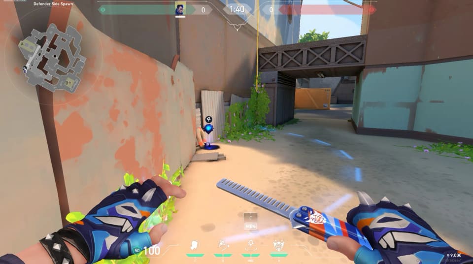 B Backsite to Defender Spawn image 4