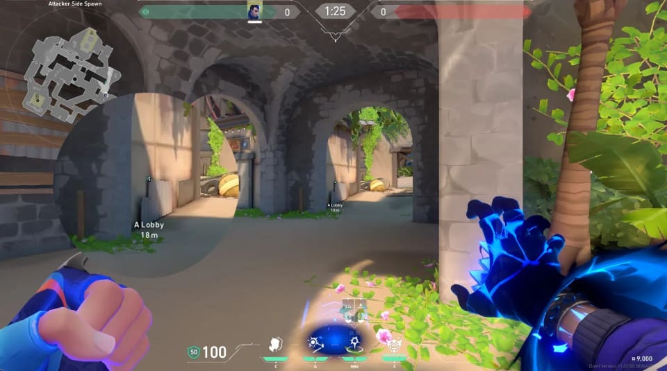 Attacker Spawn to A Site image 2
