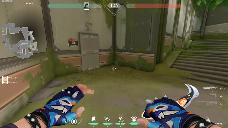 B Tree / B Main to Defenders Spawn. image 1