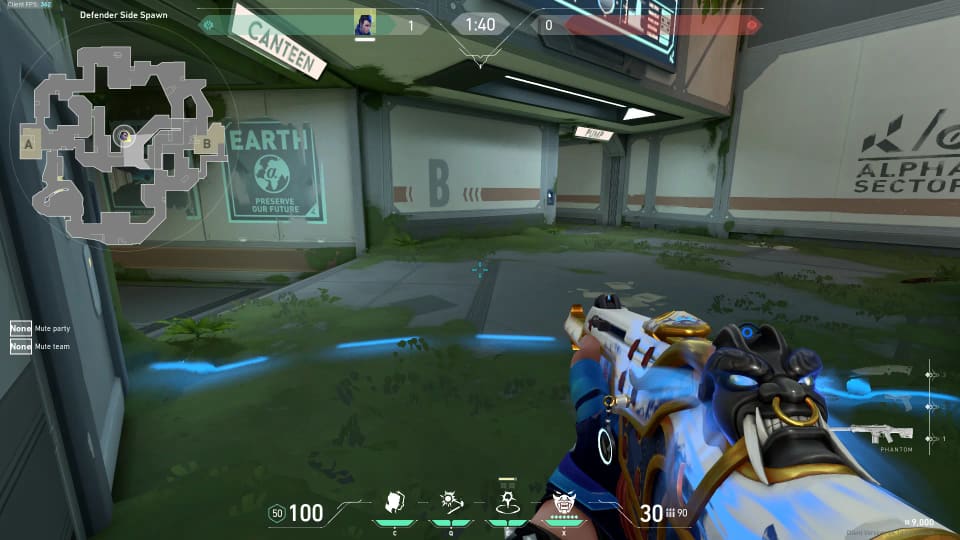 B Tree / B Main to Defenders Spawn. image 3