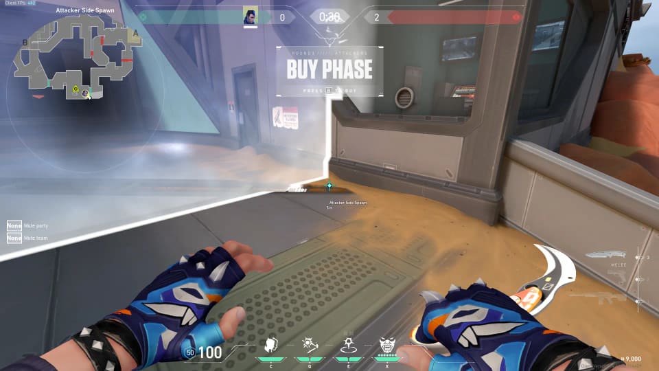Barrier A / Attackers Spawn to Under Back Site image 1