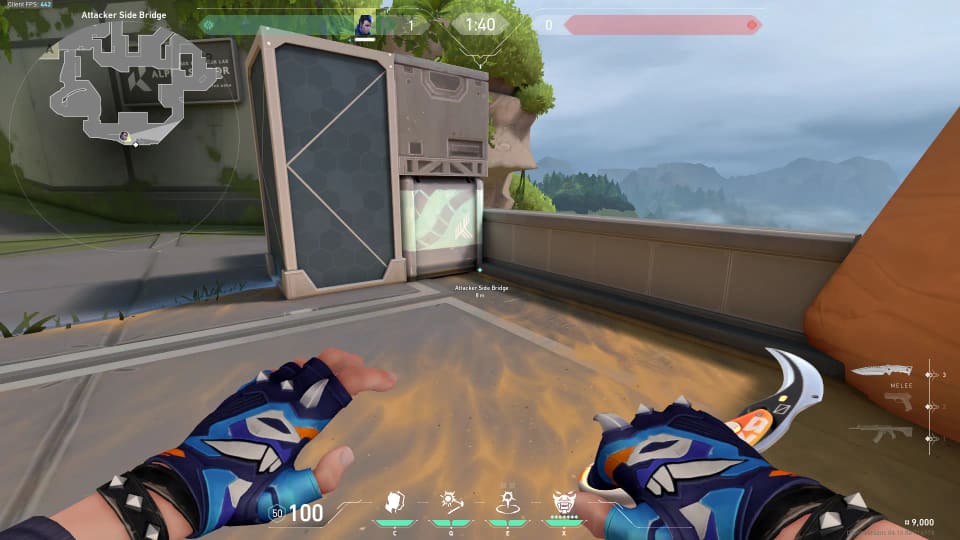 Attacker Side Bridge to Front Canteen image 1