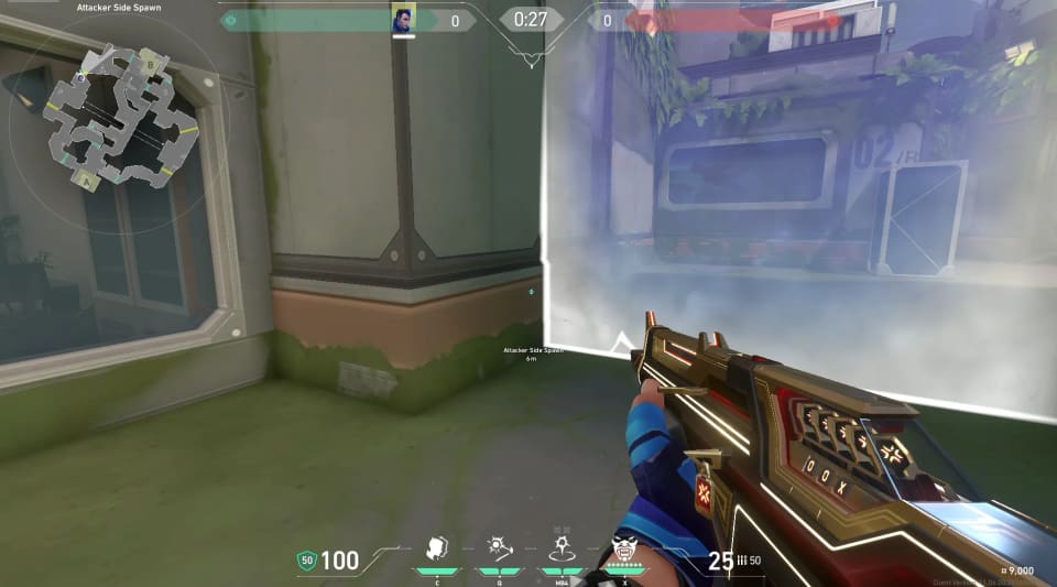 Attacker Spawn to B Tower image 1