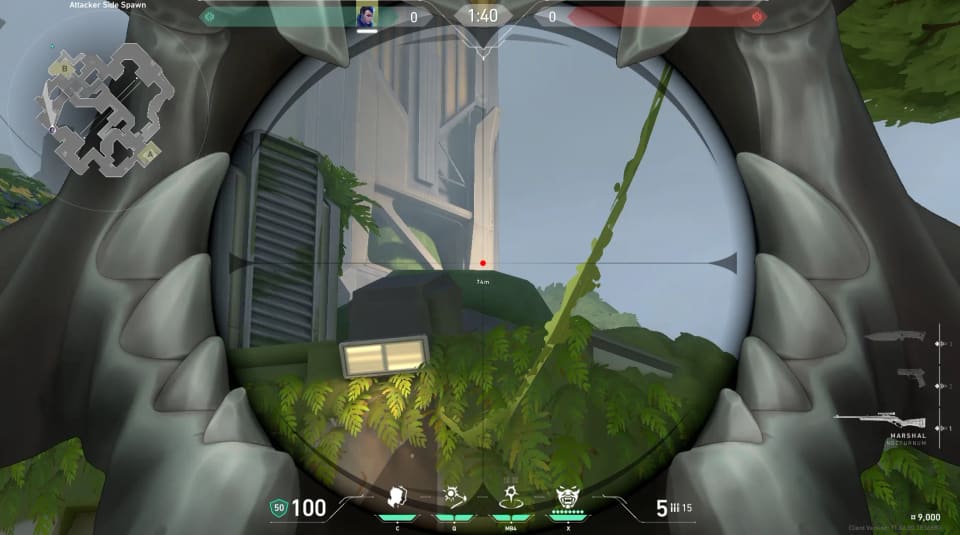 Attacker Spawn to B Tower image 3