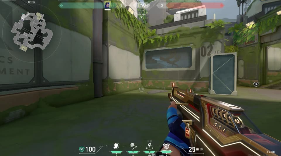 B Main to Attackers Bridge image 1