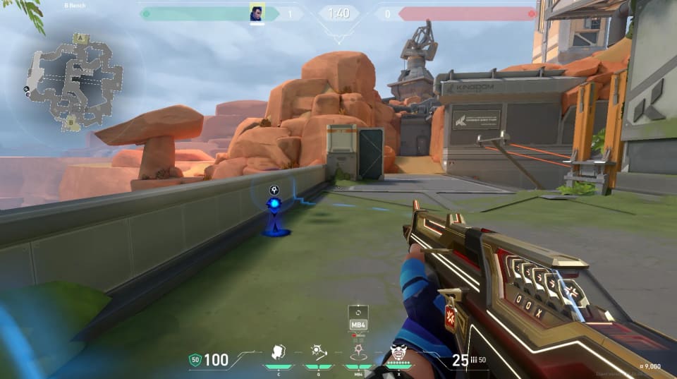 B Main to Attackers Bridge image 4
