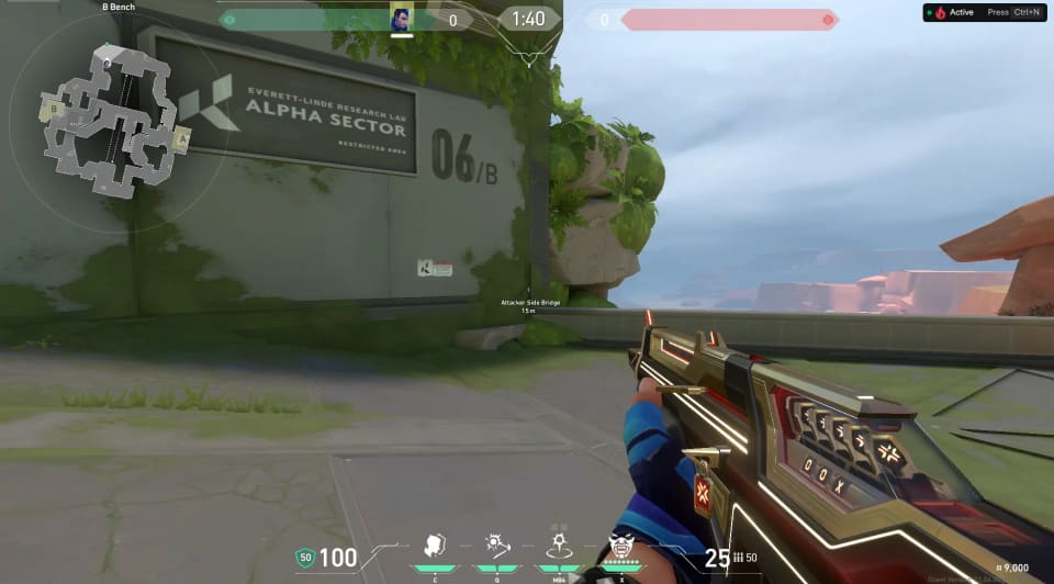 Attacker Bridge to B Canteen image 1
