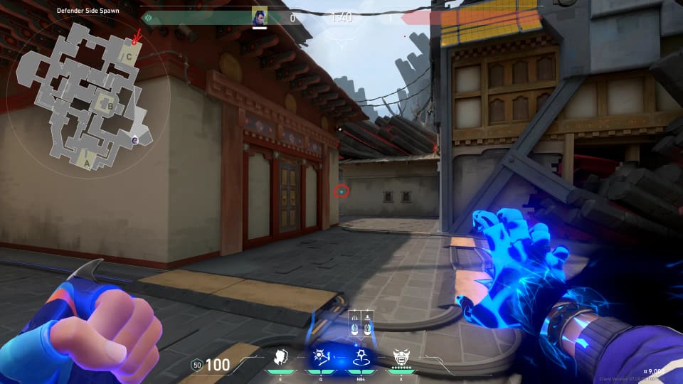 Rotation TP From Defender Side Spawn to C Site image 1