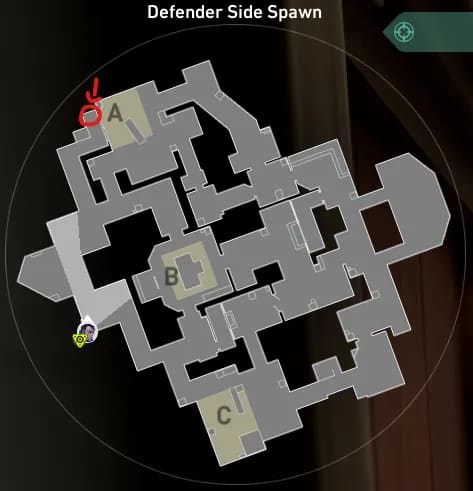 Rotation TP From Defender Side Spawn to A Heaven image 2