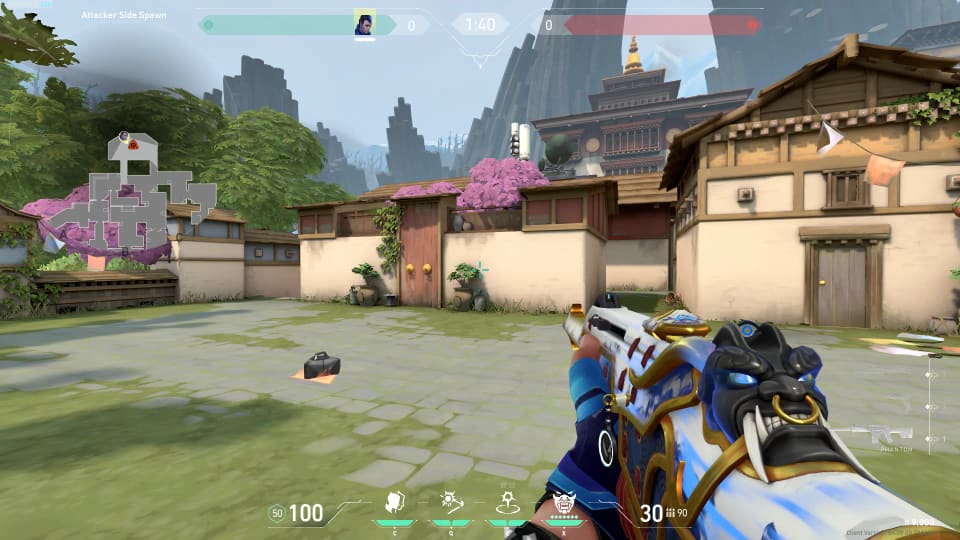 C Garage to Attackers Spawn image 3
