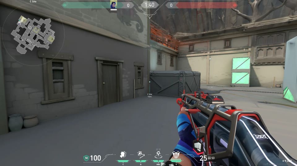 C Site to Defender Spawn  image 1
