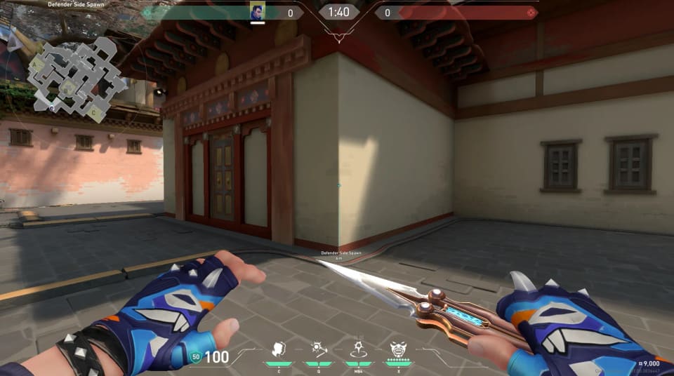 Defender Spawn to C Backsite image 1