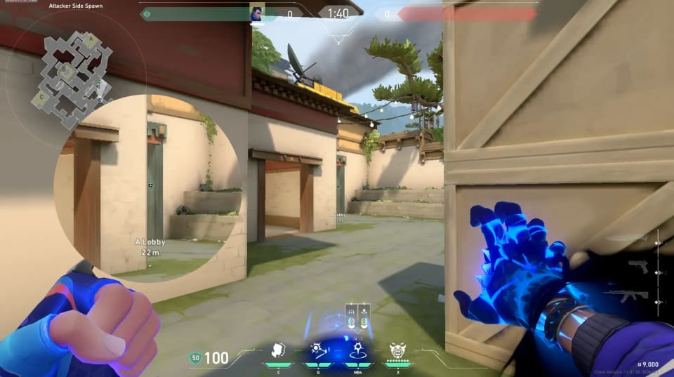 Attacker Spawn to A Site image 2