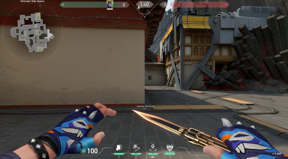 Defender Spawn to A Site image 1