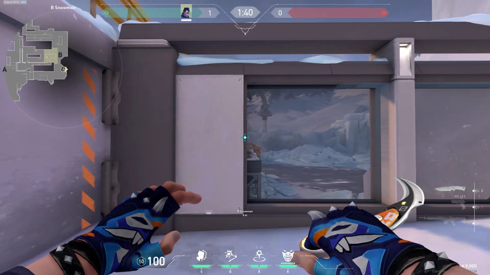 B Snowman to A Lobby / Attackers  image 1