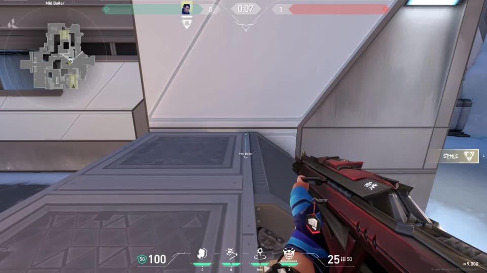 Mid Boiler to Attacker Spawn  image 1