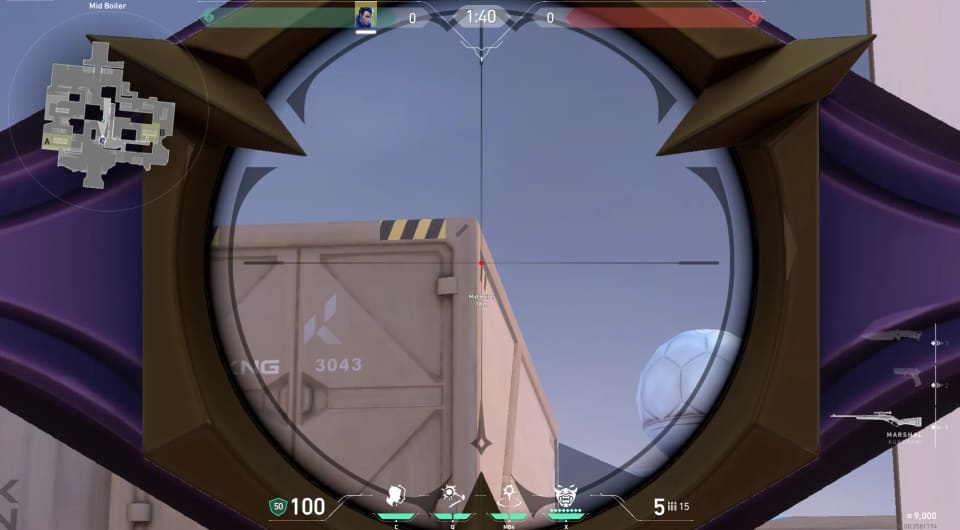 Mid Boiler to Attacker Spawn  image 3