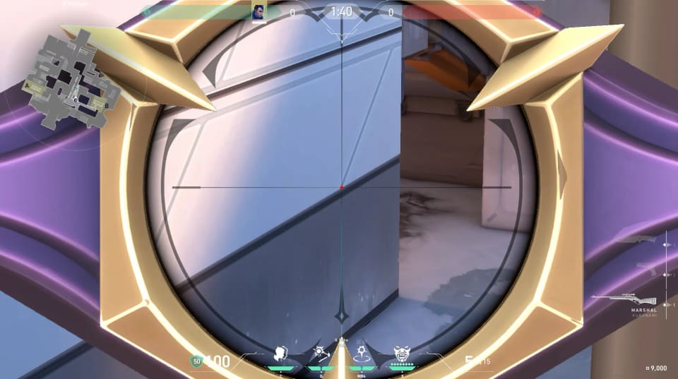 B Kitchen Window to Attacker Spawn  image 3