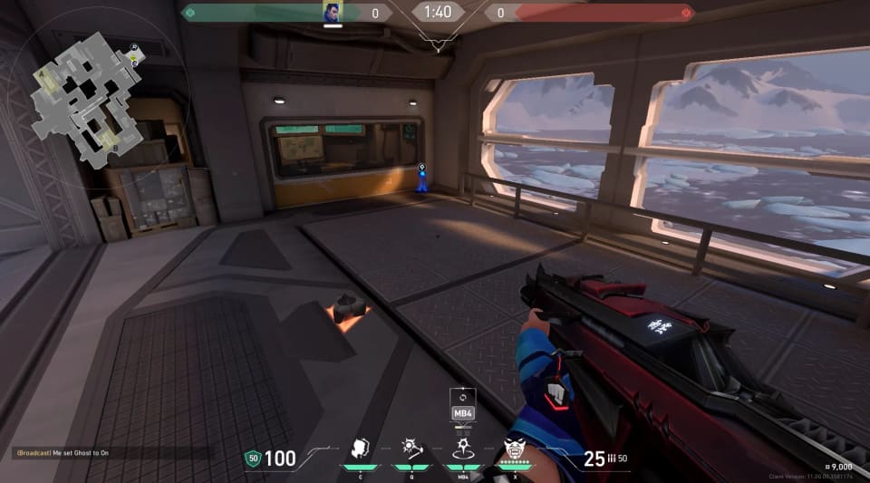 B Kitchen Window to Attacker Spawn  image 4