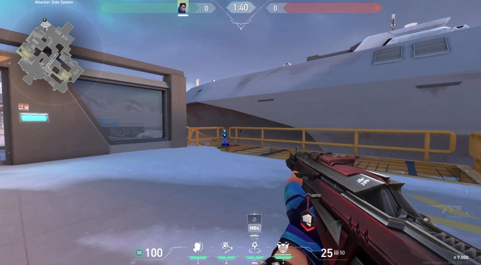 B Backsite to Attacker Spawn  image 4