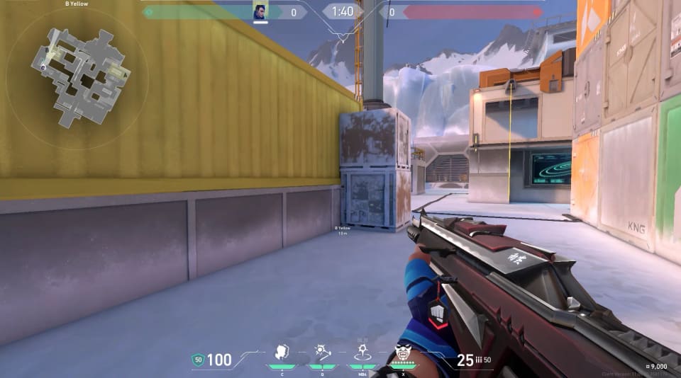 B Yellow to Attacker Spawn  image 1