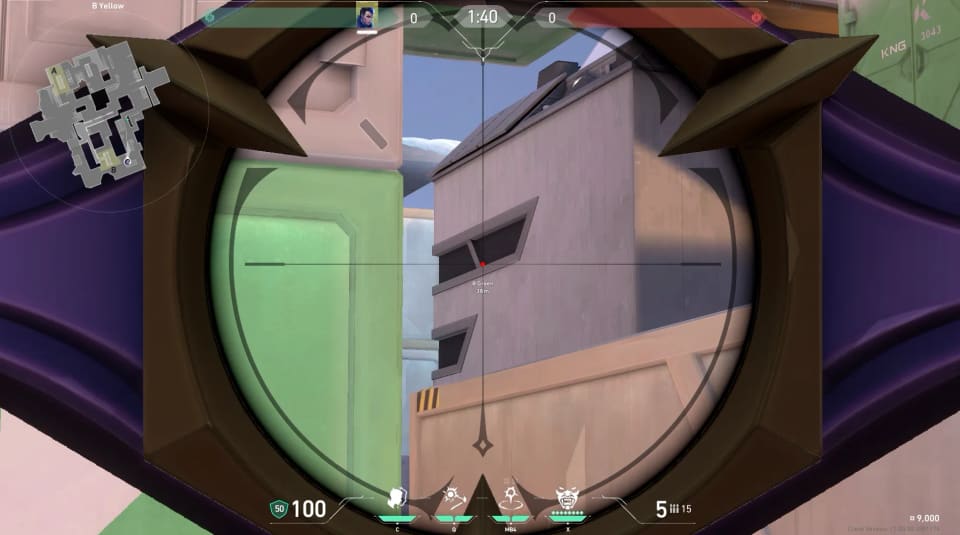 B Yellow to Attacker Spawn  image 3