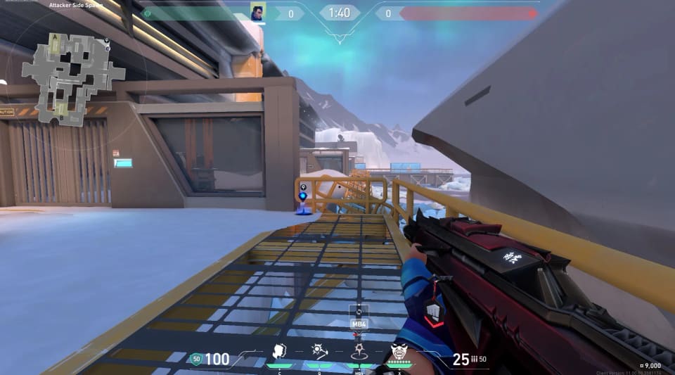 B Yellow to Attacker Spawn  image 4