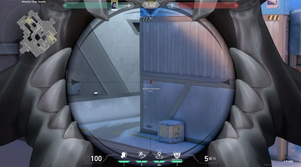Attacker Spawn to B Snowman  image 3