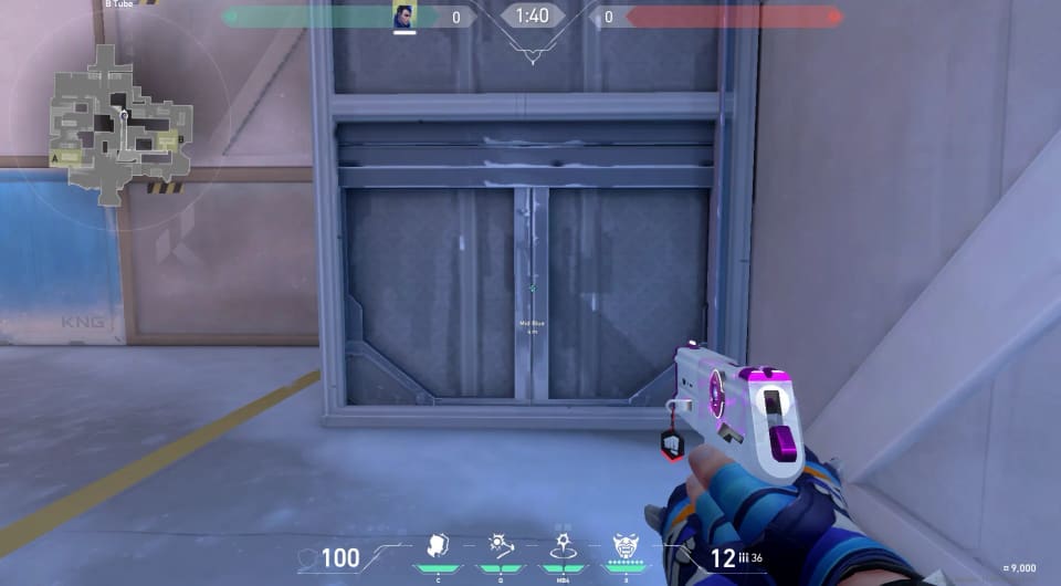 Mid Blue to Defender Spawn  image 1
