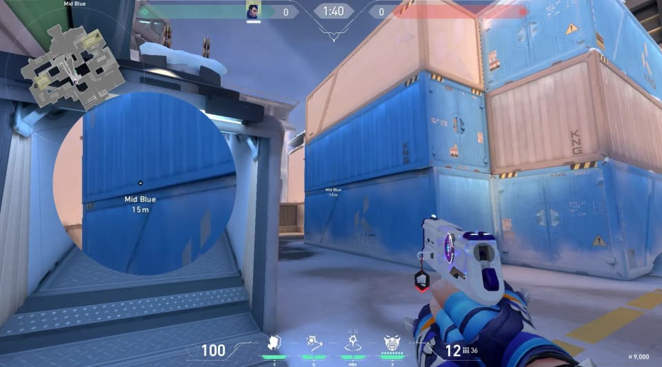 Mid Blue to Defender Spawn  image 2