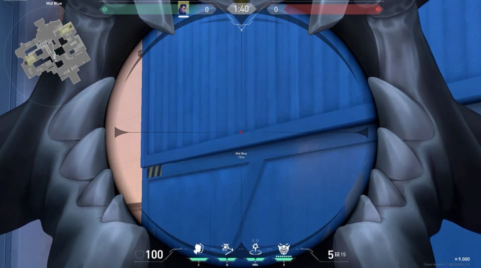 Mid Blue to Defender Spawn  image 3