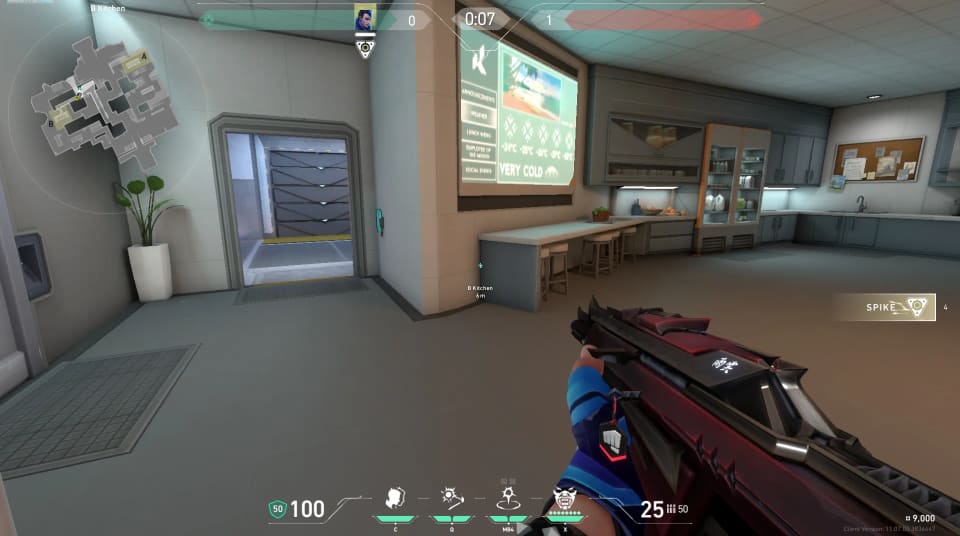 B Kitchen to Attacker Spawn image 1