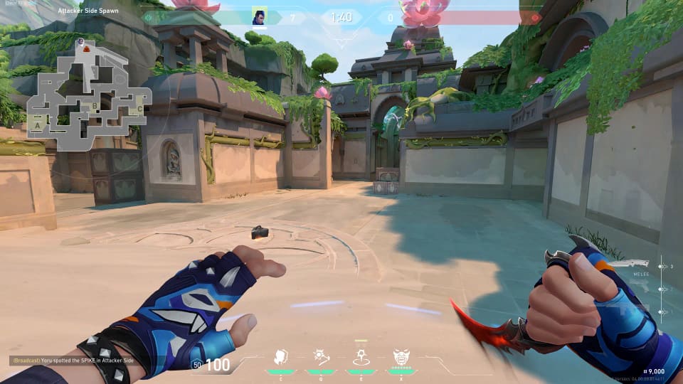 B Main to Attackers Spawn image 3