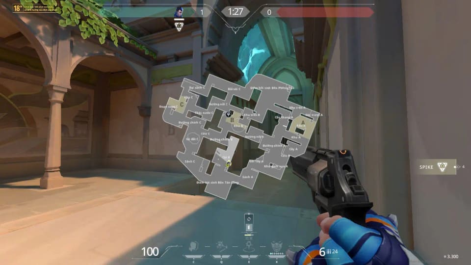 Attacker Site Spawn to B Site image 3