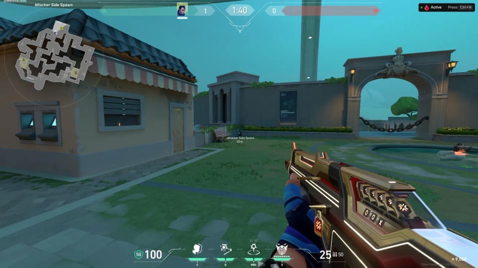 Attacker Spawn to B Ramp image 1