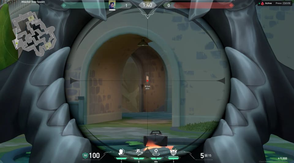 Attacker Spawn to B Ramp image 3